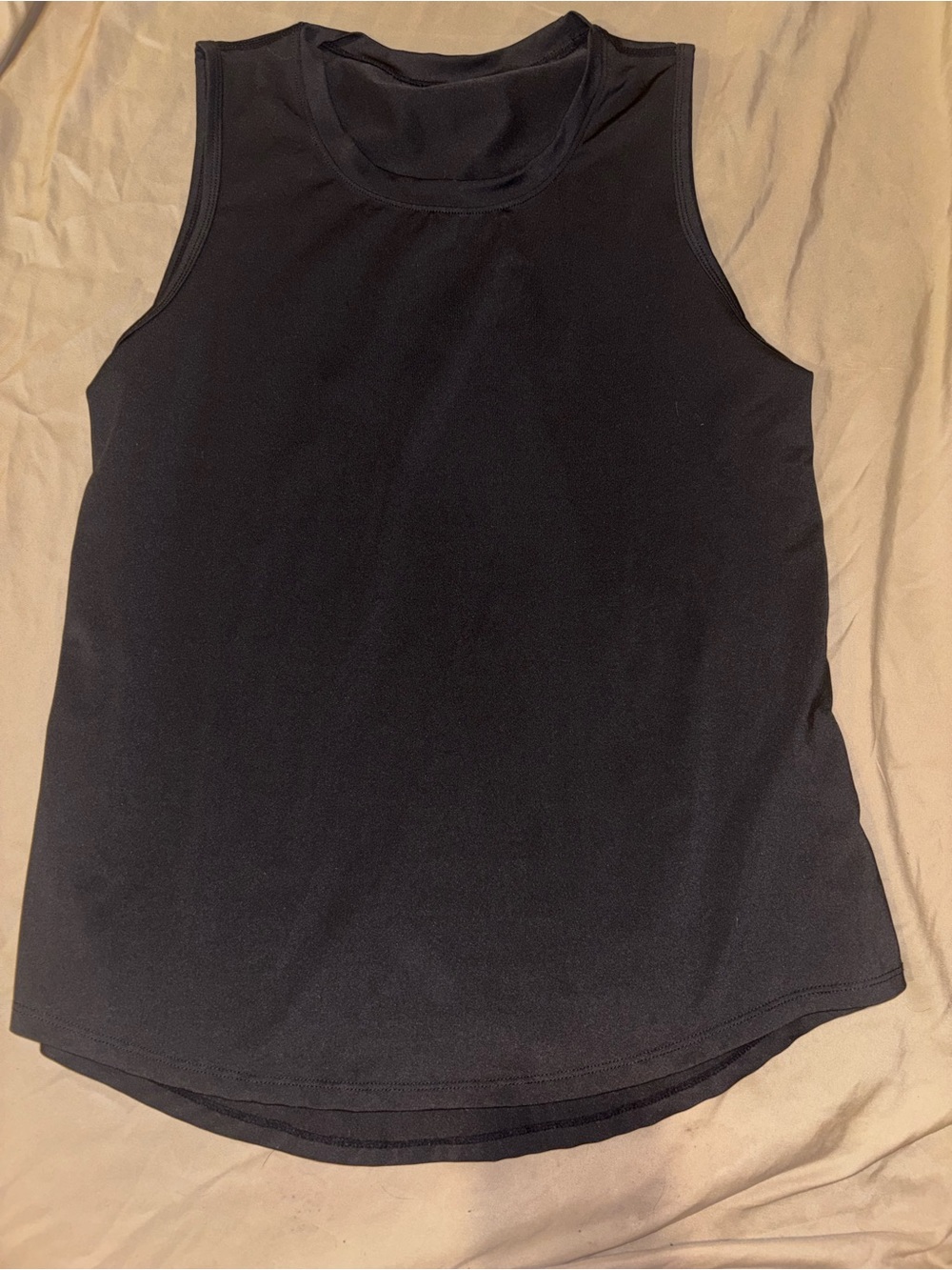 Black Sleeveless Women's Tank Top